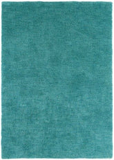Premium Soft Plain Tula Blue Rug 160x230cm | Hand Woven for Living Room & Bedroom